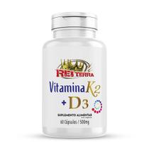 Vitamina K2 Mk7 65mcg + Vitamina D3 Colecalciferol 5mcg