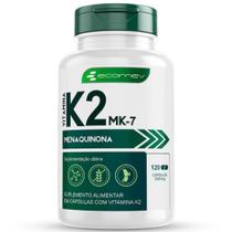 Vitamina K2 MK7 Menaquinona 500mg Puro Isolada 149mcg 120 Cáps 2 meses Ecomev