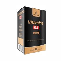 Vitamina K2 Suplemento Gold Lab 60 cápsulas