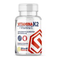 Vitamina K2 + Vitamina C 60 Cápsulas - Shell Nutry