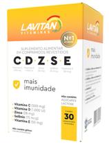Vitamina Lavitan C.D.Z.S.E Mais Imunidade e Com 30 Capsulas