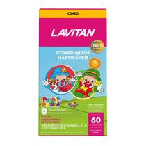 Vitamina Lavitan Kids Sabor Tutti Frutti 60Cp - Cimed