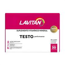 Vitamina Lavitan Testo Performance Mulher 30 Cápsulas