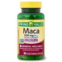 Vitamina Maca, 500 mg, 90 Cápsulas, Spring Valley