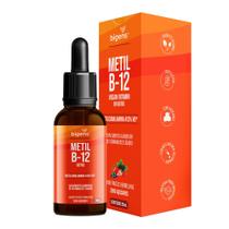 Vitamina Metil B12 Vegan Metilcobalamina Gotas 20ml Frutas Vermelhas Bigens Vitamina Metil B12 Vegan Metilcobalamina Gotas 20ml Frutas Vermelhas Bigens