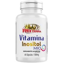 Vitamina Mio Inositol Pura 60 Capsulas 500mg - Rei Terra