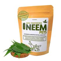Vitamina Natural Neem Pet 100 Combate Tártaro e Mau Hálito Para Cães e Gatos