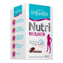 Vitamina Nutri Mulher Com Óleo de Linhaça 60 caps - Equaliv