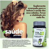 Vitamina para cabelos Vit HN MAX 500mg 60 cápsulas Cabelos e Unhas Vitamina para cabelos Vit HN MAX 500mg 60 cápsulas Cabelos e Unhas
