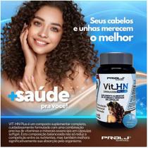Vitamina para cabelos Vit HN Plus 750mg 60 cápsulas softgel Cabelo, Pele e Unhas