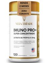 Vitamina para imunidade Concentrado com Vitamina C, D3, Zinco, Selênio e Própolis Verde 120 Cápsulas Rende 2 meses