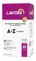 Vitamina Para Mulher Lavitan A-z Mulher - 60 Comprimidos