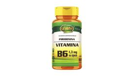 Vitamina Piridoxina B6 500 Mg Com 60 Capsulas - Unilife