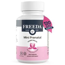 Vitamina pré-natal FREEDA Mini Kosher com ferro 240 comprimidos