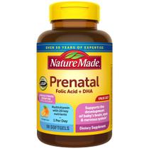Vitamina Pré-Natal Natural com Ácido Fólico e DHA