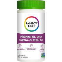 Vitamina pré-natal Rainbow Light Omega-3 DHA 60 cápsulas
