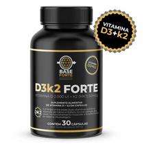 Vitamina Premium D3 e K2 Vitamina D3K2 com 30 cápsulas