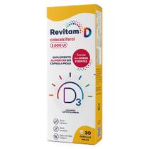 Vitamina Revitam D3 2000UI 30 Cápsulas - Avert