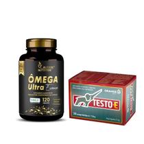 Vitamina Testo E + Ômega 3 Essence MEG-3 120 Cápsulas