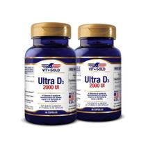 Vitamina Ultra D3 2.000UI Kit 2x 60 Caps