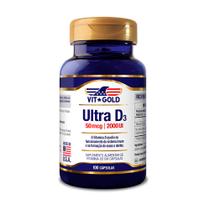 Vitamina Ultra D3 2000UI Vitgold 100 cápsulas Vitamina Ultra D3 2000UI Vitgold 100 cápsulas