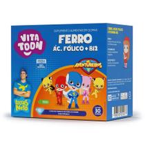 Vitamina Vitatoon Ferro+B12+Ac Fólico C/30 Gomas - Maxinutri