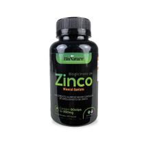 Vitamina Zinco Bisglicinato Mineral Bio Nature 60caps 300 Mg