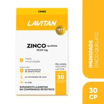 Vitamina Zinco Quelato Lavitan Mais Imunidade 30 Cpr - Cimed
