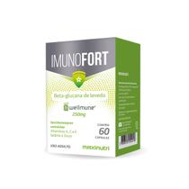 Vitaminas A C E Selênio e Zinco Imunofort 60 cápsulas 250mg Maxinutri