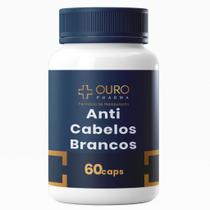 Vitaminas Anti Cabelos Brancos 60 ou 120 cápsulas Vitaminas Anti Cabelos Brancos 60 ou 120 cápsulas