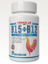 Vitaminas B12 e B15 para galos - 100 comprimidos Vitaminas B12 e B15 para galos - 100 comprimidos