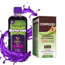 Vitaminas Bioforzan Uva 400ml Com Complexo B 30ml - Arte Nativa Vitaminas Bioforzan Uva 400ml Com Complexo B 30ml - Arte Nativa