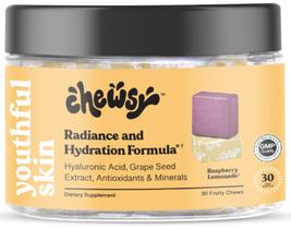 Vitaminas Chewsy Youthful Skin Radiance e hidratação de 30 dias
