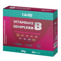 Vitaminas Complexo B 60 Capsulas Uvits