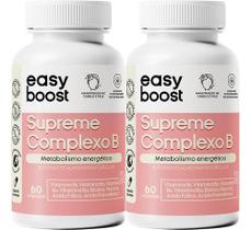 Vitaminas Complexo B Easy Boost Concentrado Kit 2x 120 Caps