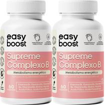 Vitaminas Complexo B Easy Boost Concentrado Kit 2x 120 Caps Vitaminas Complexo B Easy Boost Concentrado Kit 2x 120 Caps