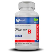 Vitaminas Complexo B Muwiz 60 Cápsulas 500mg