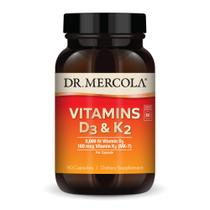 Vitaminas D3 e K2 5000IU 90 porções Dr. Mercola