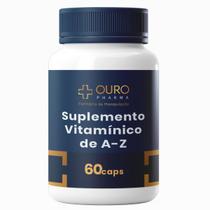 Vitaminas de A a Z Suplemento Multivitaminico 60 cápsulas Vitaminas de A a Z Suplemento Multivitaminico 60 cápsulas