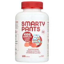 Vitaminas de Goma de Cereja SmartyPants para Crianças - 120 Unidades (4 Pacotes)