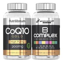 Vitaminas do Complexo B 60 Caps + Coenzima Q10 200mg Gold Coq10 60 Caps