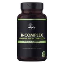 Vitaminas do Complexo B Concentrado Vitaminas B1, B2, B3, B5, B6, B7, B9, B12 Premium 30 Cápsulas Capfy. Nutrition