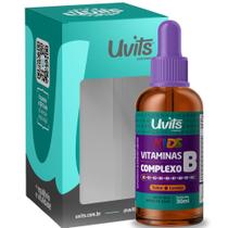 Vitaminas Do Complexo B Kids 30ml Gotas - Uvits