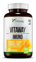 Vitaminas E Minerais Fitoway Clean Vitaway Imuno 60 Cápsulas Vitaminas E Minerais Fitoway Clean Vitaway Imuno 60 Cápsulas