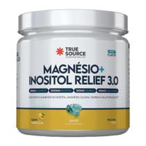 Vitaminas e minerais magnesio inositol relief 3.0 maracuja true source