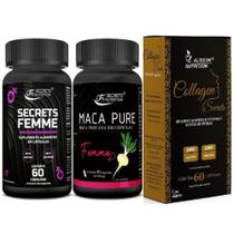 Vitaminas Feminina Mulher Disposição e beleza 3 produtos - Secrets Nutrition