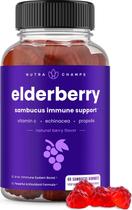 Vitaminas gomosas NutraChamps Sabugueiro com Vitamina C 200 mg