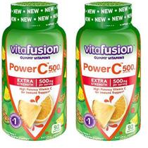 Vitaminas gomosas Vitafusion Extra Strength Power C 92ct x2