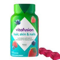 Vitaminas Gummy Vitafusion Lindos cabelos, pele e unhas 100 quilates