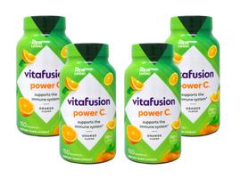 Vitaminas Gummy Vitafusion Power C para adultos 150 ct x 4